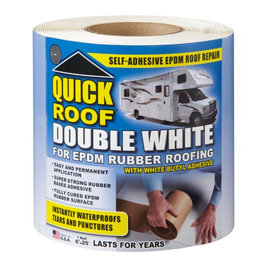 COFAIR PROD NEW WHITE BUTYL EPDM QUICK ROOF 6'X - WRQR625