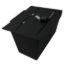 BLACK HORSE WITH 4- DIGIT COMBO LOCK - ASDR03
