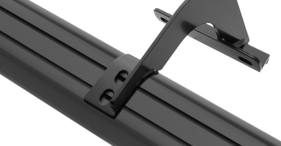 BLACK HORSE EPIC RUNNING BOARDS BLACK - E0485