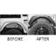 BLACK HORSE REAR INNER FENDER FLARES - INFG20