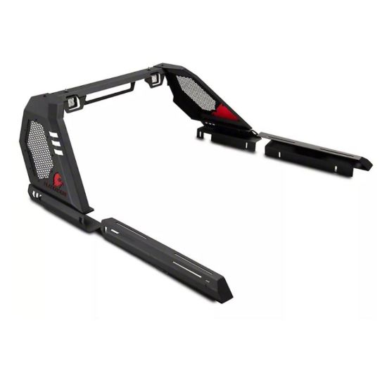 BLACK HORSE VIGOR ROLL BAR INCLUDING PAIR 2X2 L - VIRB07B
