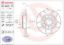 BREMBO BRAKE DISC - 08A20275