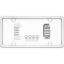 CRUISER NOVELTY PLATE LOCK  CHROM - 62310