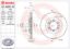BREMBO DISC BRAKE ROTOR - 09686620
