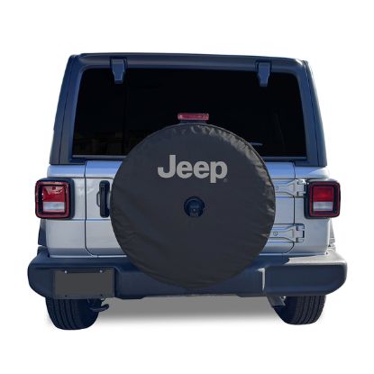COVERCRAFT HEAVY DUTY JEEP LOGO SPARE TIRE COV - STW1103BK