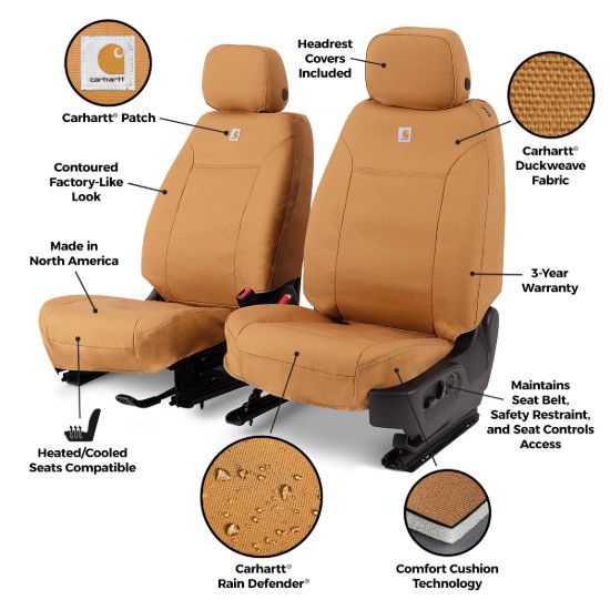COVERCRAFT CARHARTT PRECISIONFIT CUSTOM SECOND - TT4385CABN