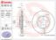 BREMBO DISC BRAKE ROTOR - 09B51811