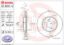 BREMBO DISC BRAKE ROTOR - 09B55511