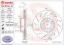 BREMBO DISC BRAKE ROTOR - 09B74451