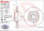 BREMBO DISC BRAKE ROTOR - 09C89511