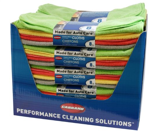 CARRAND 8 PK MICROFIBER TOWEL 14X - 40062