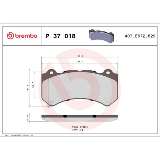 BREMBO KIT - KT04316