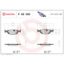 BREMBO DISC BRAKE PAD SET - P06009