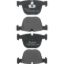 BREMBO DISC BRAKE PAD SET - P06026