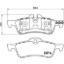 BREMBO DISC BRAKE PAD SET - P06032