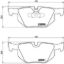 BREMBO DISC BRAKE PAD SET - P06039