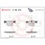 BREMBO DISC BRAKE PAD SET - P06072