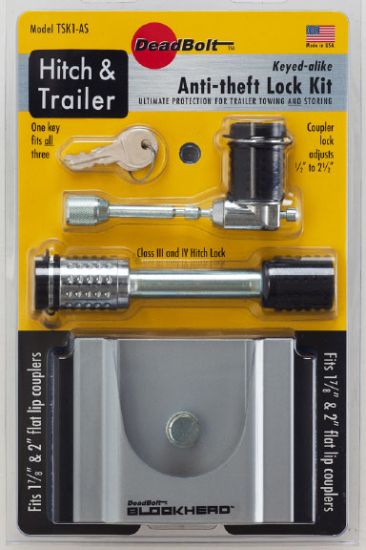 C.T. JOHNSON TOW & STOW ANTI-THEFT LOCK KIT - TSK3AS