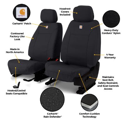 COVERCRAFT CARHARTT SUPER DUX PRECISIONFIT CUS - 4329ABCOBK