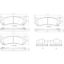 BREMBO DISC BRAKE PAD SET - P10027N