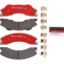 BREMBO CADILLAC/CHEVY REAR PADS - P10072SD