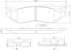 BREMBO DISC BRAKE PAD SET - P18026N