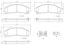 BREMBO DISC BRAKE PAD SET - P24041N