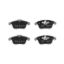 BREMBO DISC BRAKE PAD SET - P24076N