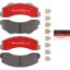 BREMBO RAM FRONT PADS - P24166SD