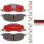 BREMBO FORD/INTRCPTR/LINC FRONT PADS - P24246SD