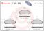 BREMBO BRAKE PAD - P28068
