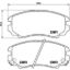 BREMBO BRAKE PAD - P30018X