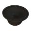 CUSTOM PLAST BLACK PLUMBING VENT BASE W/CAP - 43B