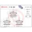 BREMBO DISC BRAKE PAD SET - P50067