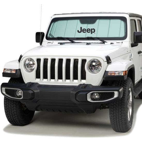 COVERCRAFT UVS100 CUSTOM SUNSCREEN WITH JEEP L - JL115531SV
