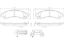 BREMBO DISC BRAKE PAD SET - P59065N