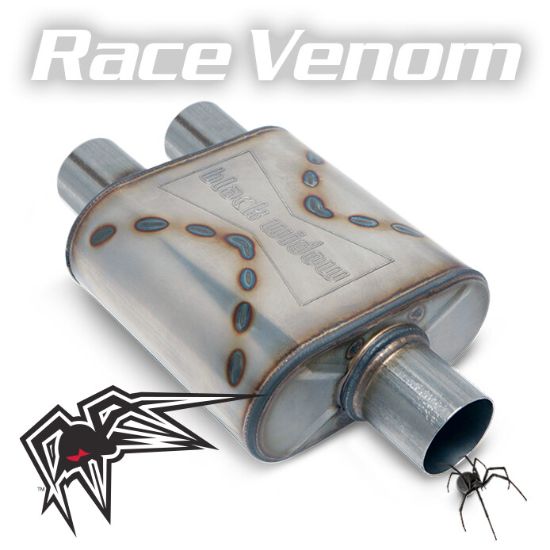 BLACK WIDOW RACE VENOM 3' SINGLE/2.5' DUAL - BWSDR32