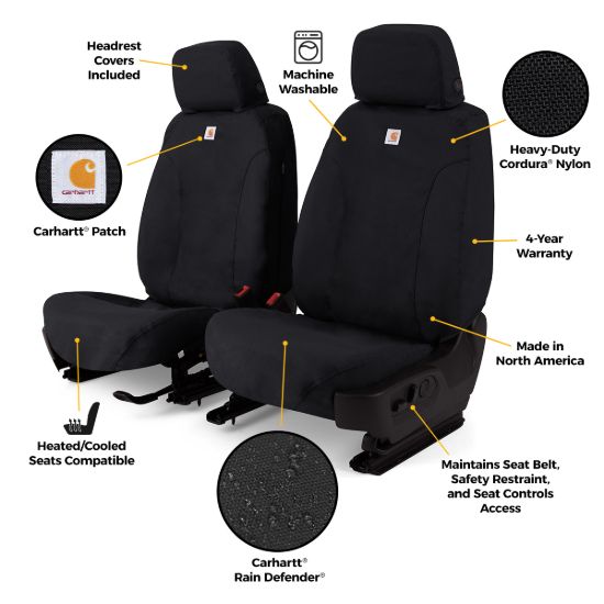 COVERCRAFT CARHARTT SUPER DUX SEATSAVER CUSTOM - SC3498COBK
