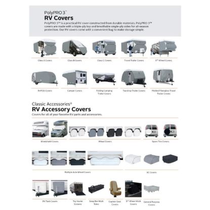 CLASSIC ACC PP3 CAMPER COVER 6-8' - 96301001RT