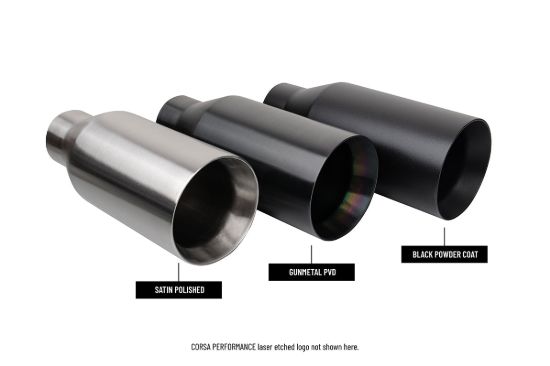 CORSA EXHST 3.0' DUAL REAR EXIT CATBACK EXHAUST - 21190GNM