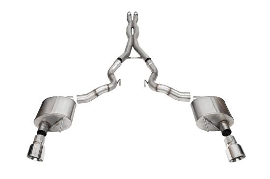 CORSA EXHST 3.0' DUAL REAR EXIT XTREME CAT-BACK - 21270