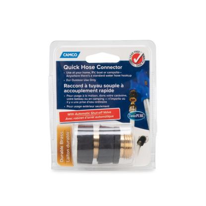 CAMCO QUICK HOSE CONNECT BRASS - 20135