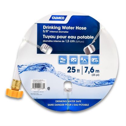 CAMCO 25' WATER HOSE 5/8' ID - 22783