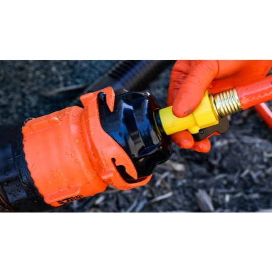 CAMCO RHINOFLEX 25' GRAY/BLACK WTR HOSE - 22990
