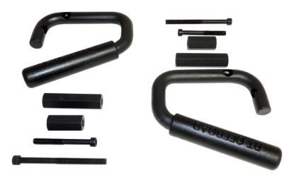 CROWN AUTO GRAB HANDLE SET BLK STEEL HNDL SET - RT27049