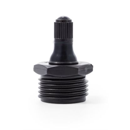 CAMCO BLOW OUT PLUG PLASTIC W/ VALVE BLK - 36133