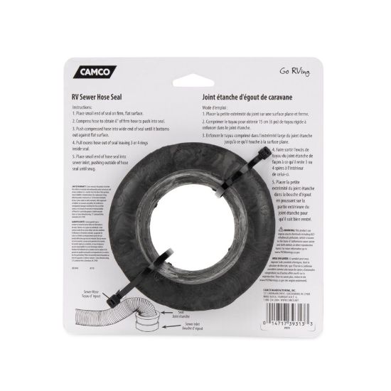 CAMCO RV SEWR HOSE SEAL 4' X 3' - 39313