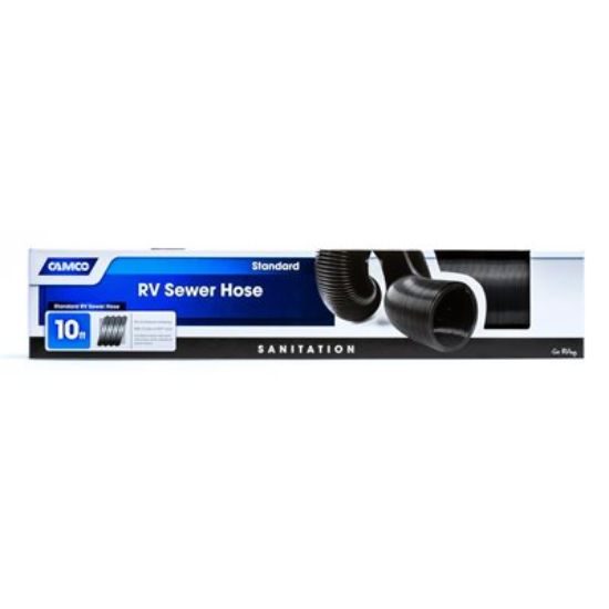 CAMCO HTS 10' SEWER HOSE BLACK - 39601