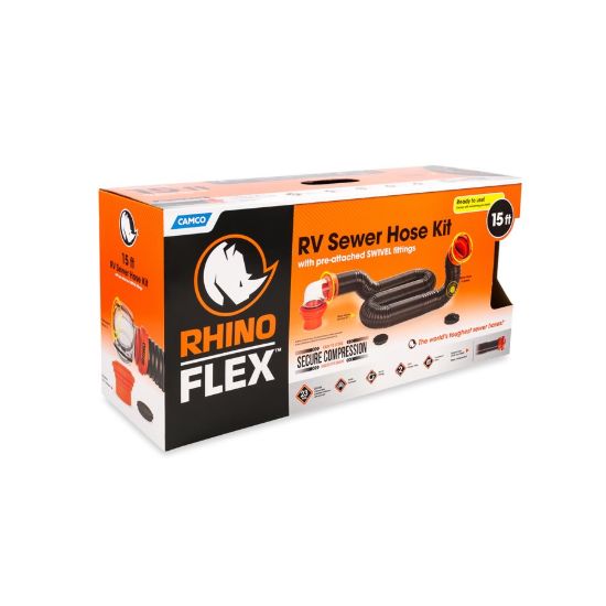 CAMCO RHINOFLEX RV SEWER KIT - 39761