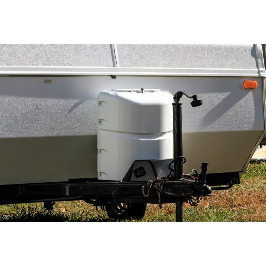 CAMCO PROPANETANKCOVER POLAR WHITE - 40564